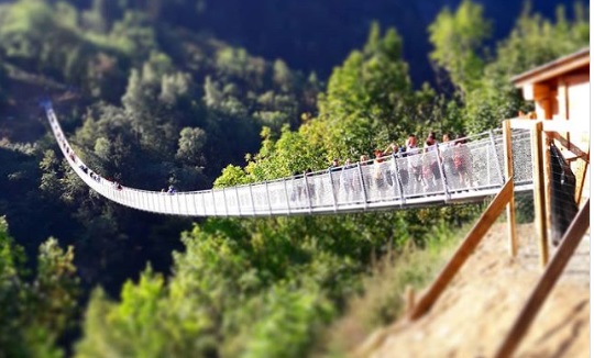 Impazzano i ponti tibetani