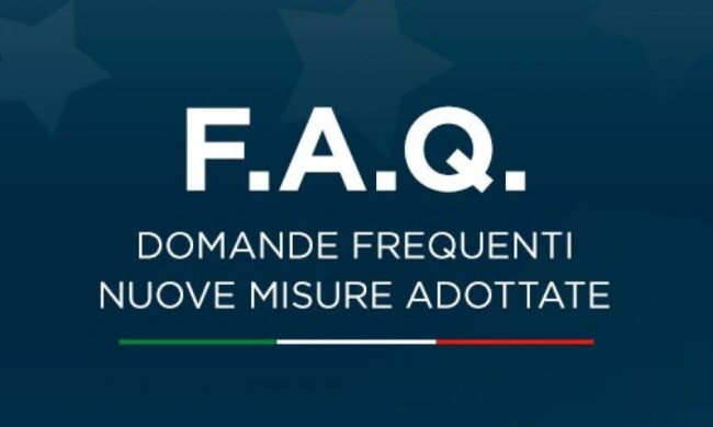 DPCM 3 novembre 2020 - Le risposte del Governo alle FAQ